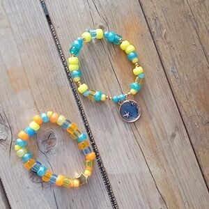 - Handmade matching bracelets